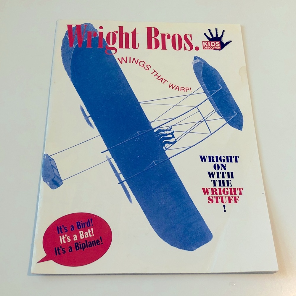 Vintage Y2K Kids Discover Magazine Wright Bros. Volume 11 Issue 5 May 2001